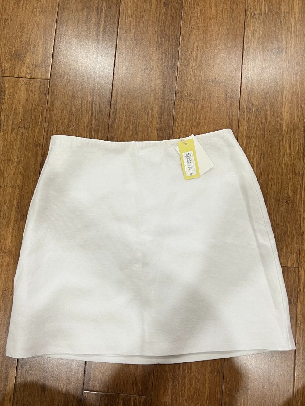 NWT Wilfred CruiseLinen™ Classic Mini Skirt in Light Birch - Picture 2 of 7